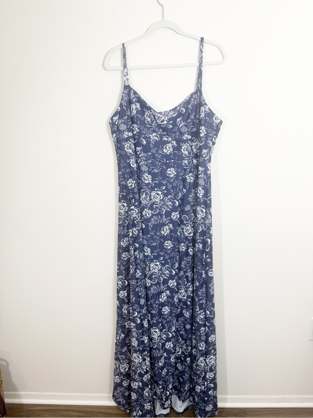 Smith & Quinn Maxi Dress Midnight Dream Navy Blue White Floral XXL